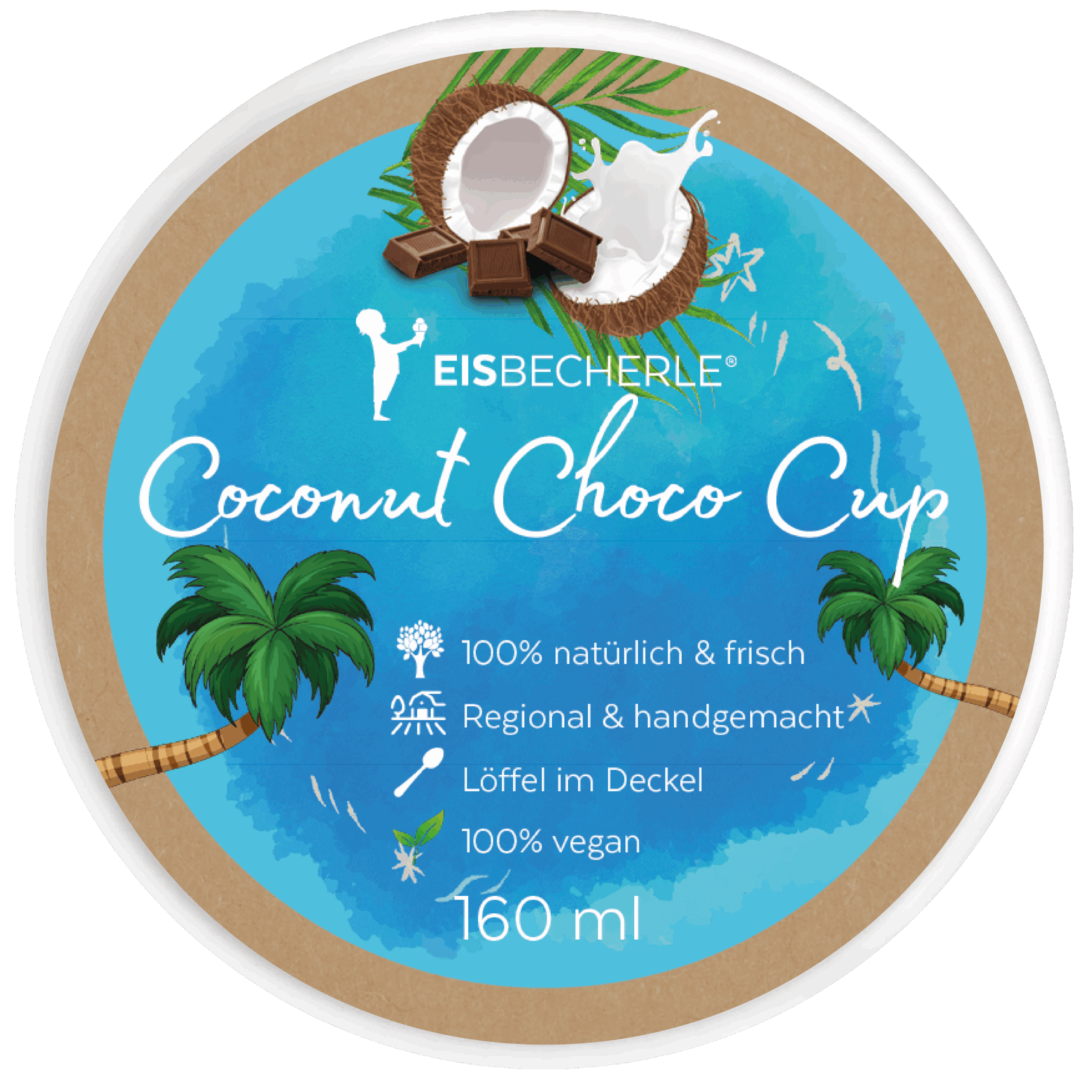 Coconut Choco Cup